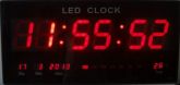 Relógio LED CLOCK - Vermelho
