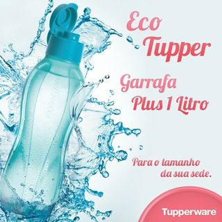 Tupperware - Garrafa De Agua - 1 Litro